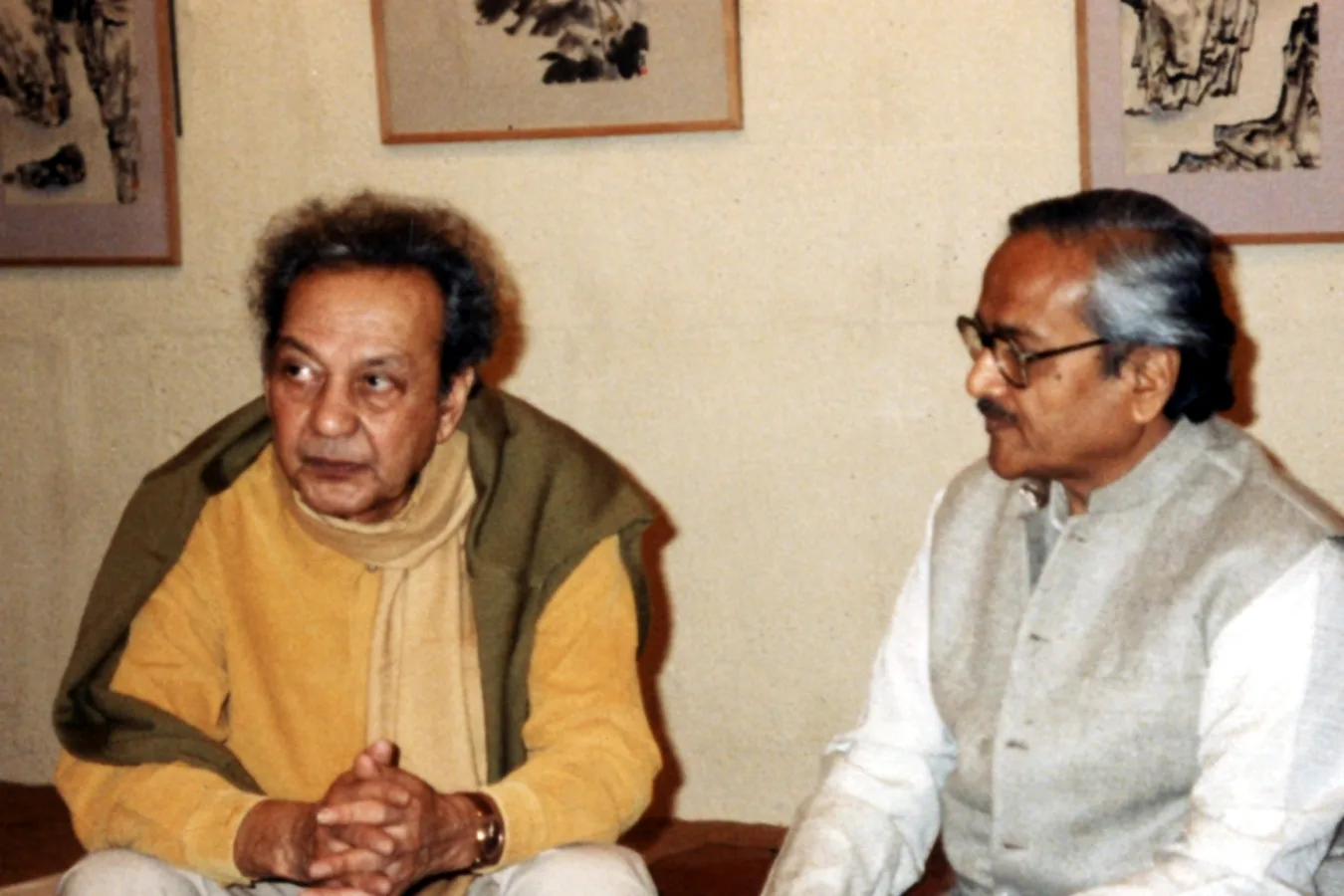 Raza with Rammanohar