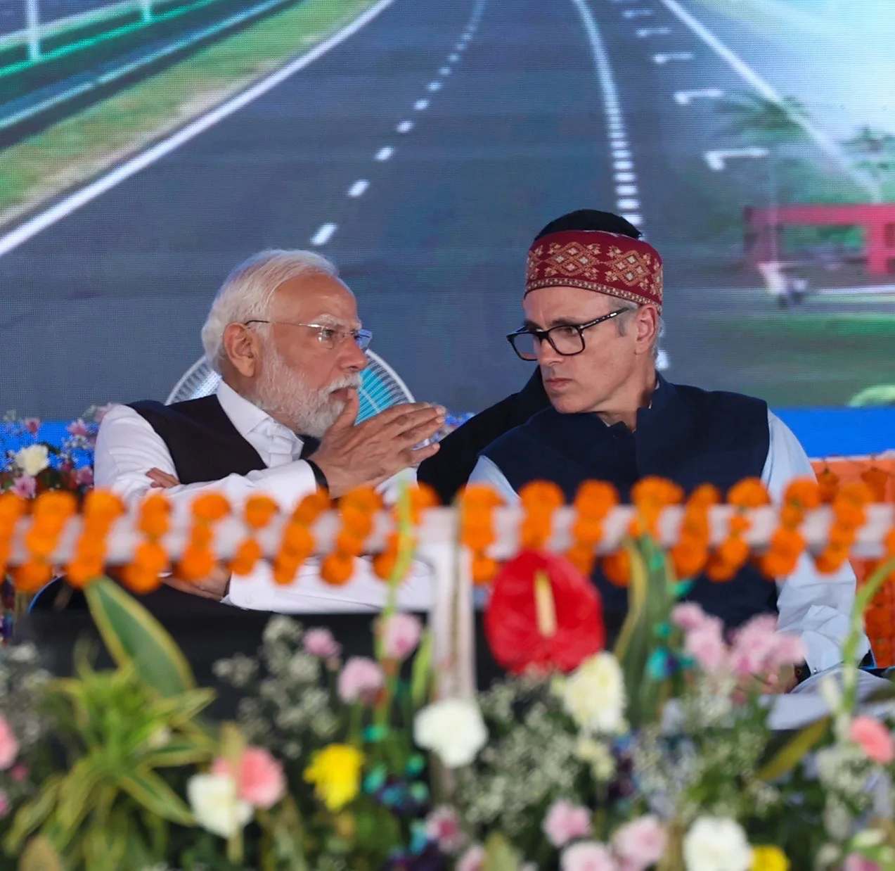 PM at the foundation stone laying and inauguration of various projects, in Jammu and Kashmir on June 06, 2025.