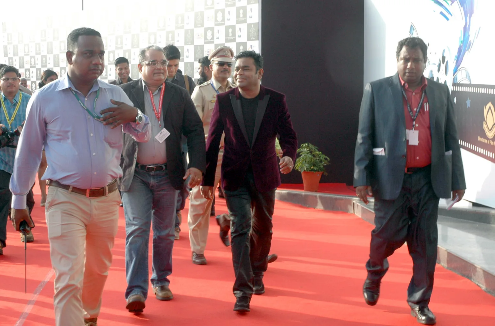 The Music Maestro, Shri A.R. Rahman on Red Carpet, at the closing ceremony of the 46th International Film Festival of India (IFFI-2015), in Panaji, Goa on November 30, 2015